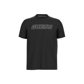 Guess Z4GI18J1314JBLK-ARLO CN Siyah Erkek T-shirt