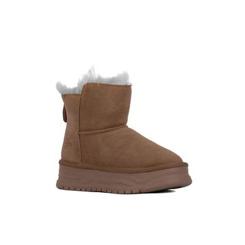 Guja 24K156-2 Camel Nubuk Deri Kadın Bot