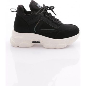 Guja 24K302 Siyah Yüksek Taban Kadın Sneaker Spor Ayakkabı