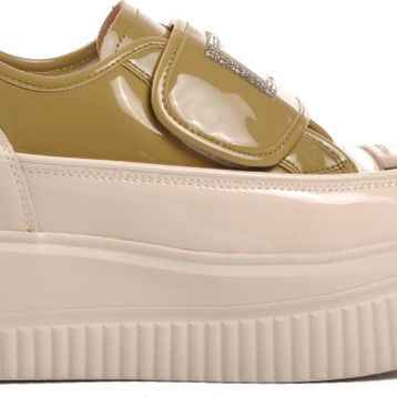 Guja 24K373 Bej Gizli Topuklu Kadın Spor Ayakkabı