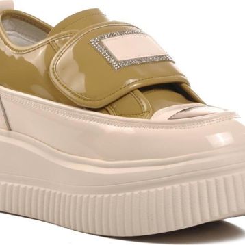 Guja 24K373 Bej Gizli Topuklu Kadın Spor Ayakkabı
