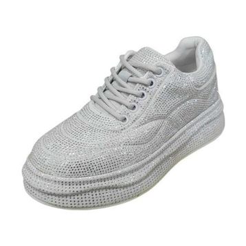 Guja 24K439 Galaxy Blue Kalın Taban Taşlı Kadın Spor Ayakkabı