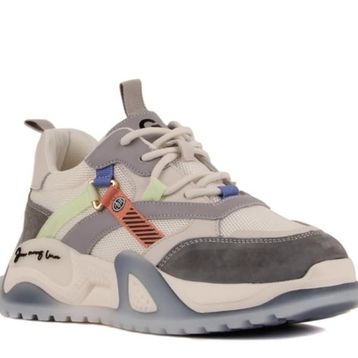 Guja 25Y425 Bej Kadın İthal Taban Premium Sneaker Spor Ayakkabı