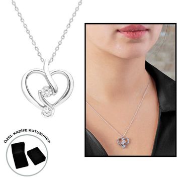 Gül Endam Starlight Diamond Pırlanta Montür Elegance 925 Ayar Gümüş Bayan Tektaş Yüzük - Beyaz