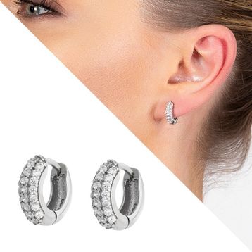 Gül Endam Starlight Diamond Pırlanta Montür Elegance 925 Ayar Gümüş Bayan Tektaş Yüzük - Beyaz