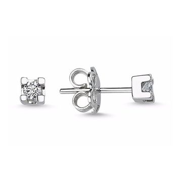 Gülaylar 10219-6076 0.62 Karat Pırlanta Tektaş Küpe