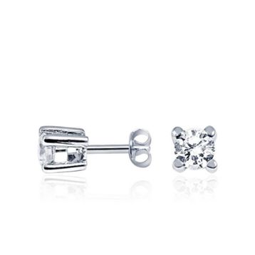 Gülaylar 10219-6076 0.62 Karat Pırlanta Tektaş Küpe