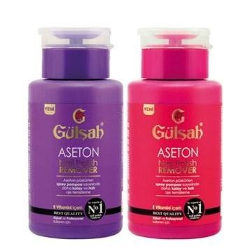 Gülşah 175 ml 2'li Pompalı Aseton