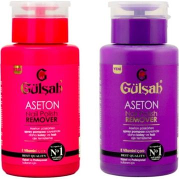 Gülşah 175 ml 2'li Pompalı Aseton