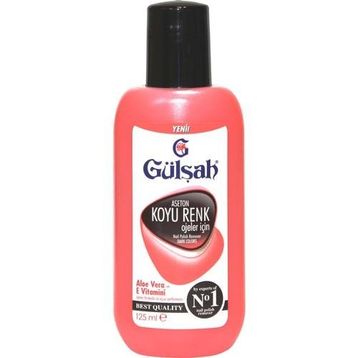 Gülşah Koyu Renkli Ojeler için Besleyici Sprey Aseton 125 ml