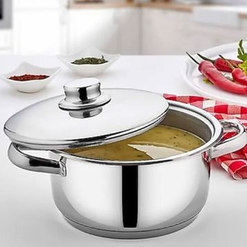Gülsan 26 cm Mega Derin Paslanmaz Çelik Tencere