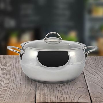 Gülsan Küre 24 cm Derin Çelik Tencere