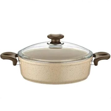 Gülsan Safran Granit 24 cm Basık Tencere