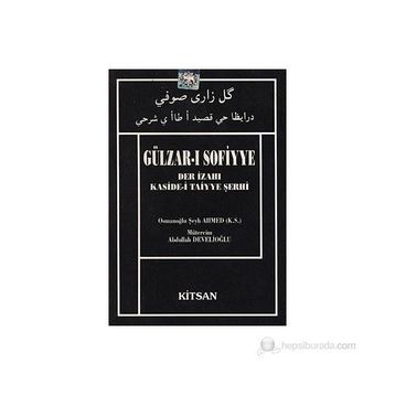 GÜLZAR-I SOFIYYE - OSMANOĞLU ŞEYH AHMED