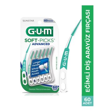 Gum Soft Picks 60 Adet Eğimli Ara Yüz Fırçası
