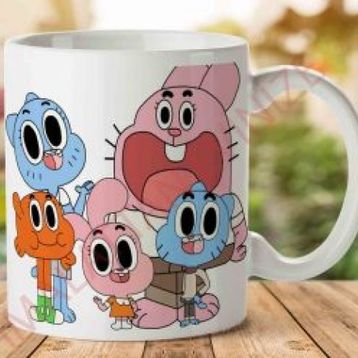 Gumball İki Tarafı Baskılı Kupa