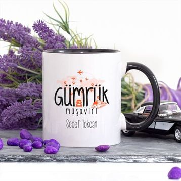Gümrük Müşaviri Lacivert Kupa Bardak