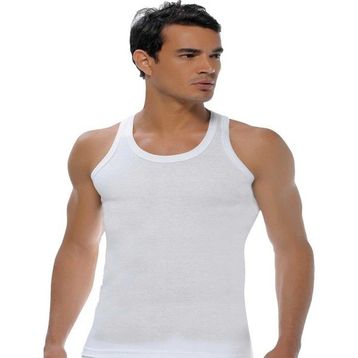 Gümüş 4001 Penye 12'li Paket Beyaz Erkek Atlet