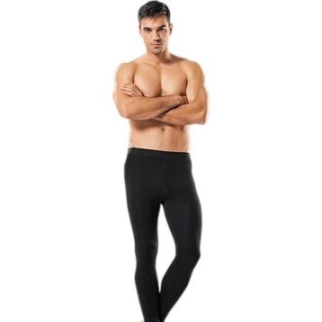 Gümüş 4055 Termal Alt Siyah Erkek İçlik