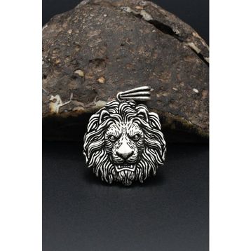 Gümüş 925 Ayar Aslan Kolye Ucu