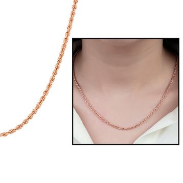 Gümüş 925 Ayar Halat Zincir Kolye
