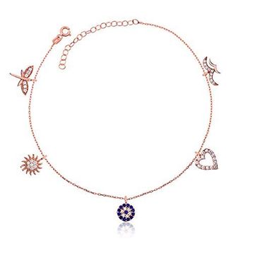Gümüş Rose Şans Halhal