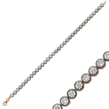 Gumush BR0460221 Su Yolu Gümüş Kadın Bileklik