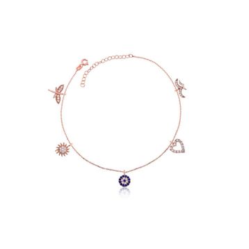 Gumush BR0460593 Gümüş Şans Kadın Halhal