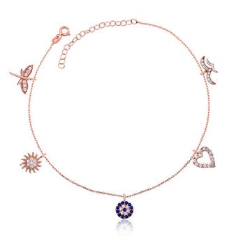 Gumush BR0460593 Gümüş Şans Kadın Halhal
