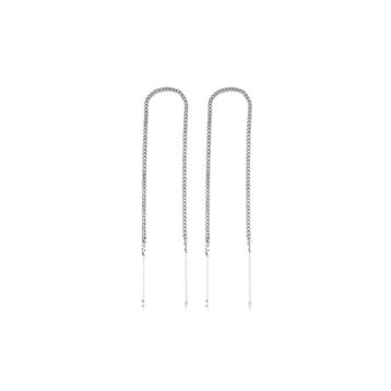 Gumush EA1160039 Gümüş Zincirli Küpe