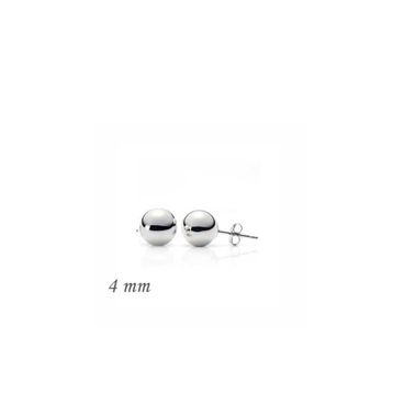 Gumush EA1160221 4 mm Gümüş Top Küpe