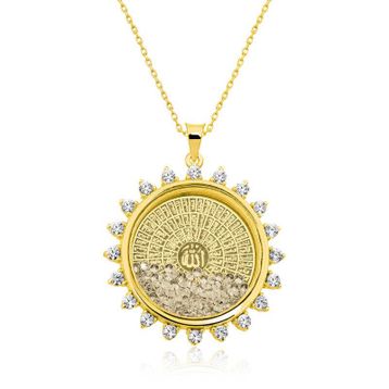 Gumush Gold Esmaül Hüsna Bayan Gümüş Kolye