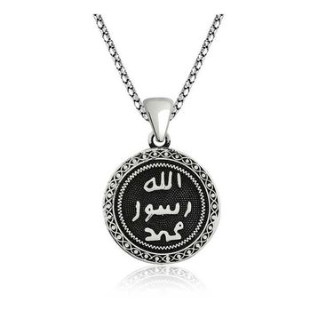 Gumush Mühr-ü Şerif Kadın Kolye
