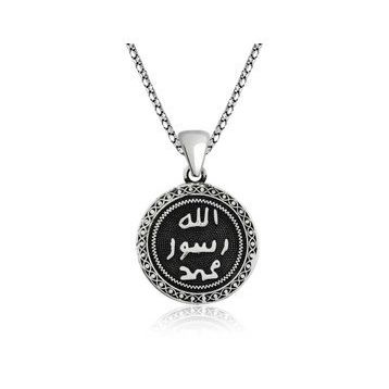 Gumush Mühr-ü Şerif Kadın Kolye