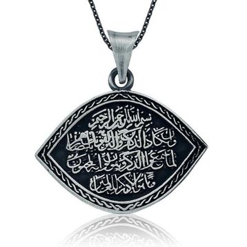 Gumush Nazar Duası Kadın Kolye