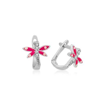 Gumush T4417 Gümüş Yusufçuk Çocuk Küpesi