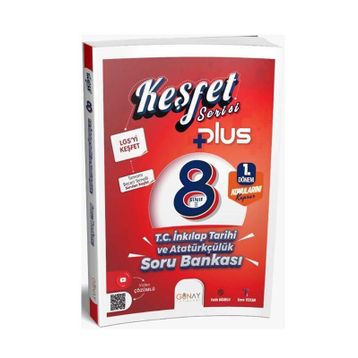 Günay 8. Sınıf Keşfet Plus Serisi T.C. İnkılap Tarihi ve Atatürkçülük 1. Dönem Soru Bankası