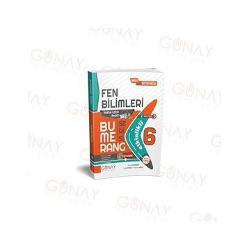 Günay Yayınları - 6. Sınıf Fen Bilimleri Bumerang Etkinlikli Soru Bankası
