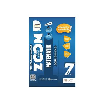 Günay Yayınları 7 Sınıf Zoom Serisi Matematik Soru Bankası