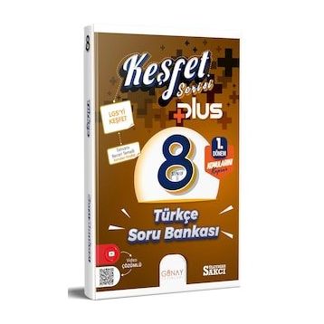 Günay Yayınları 8. Sınıf Keşfet Plus Serisi Türkçe 1. Dönem Soru Bankası