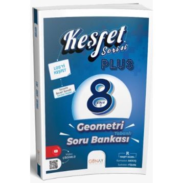 Günay Yayınları LGS 8. Sınıf Keşfet Serisi Geometri Tabanlı Soru Bankası
