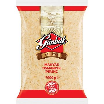 Günbak 1 kg Manyas Osmancık Pirinç (3 adet)