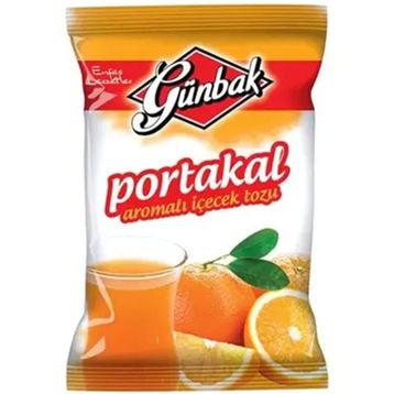 Günbak 450 gr Portakal Meyve Aromalı C Vitaminli Soğuk İçecek Tozu