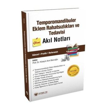 Güneş Tıp Kitabevi Temporomandibuler Eklem Rahatsızlıkları ve Tedavisi Akıl Notları