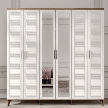 GuneyStore Paris 6 Kapaklı Gardırop