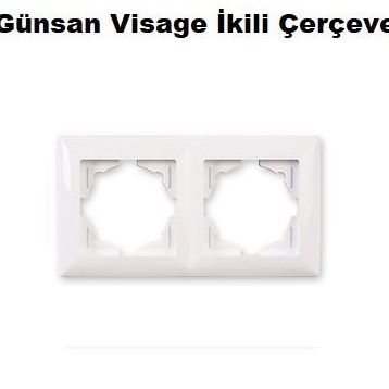 Güngünsan Visage Simple Beyaz İkili Çerçeve