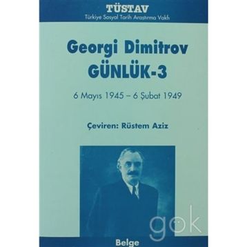 GÜNLÜK-3 6 MAYIS 1945- 6 ŞUBAT 1949 - GENEL