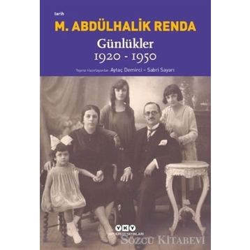 Günlükler 1920-1950 - Mustafa Abdülhalik Renda