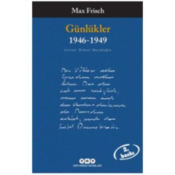 GÜNLÜKLER 1946-1949) - MAX FRISCH