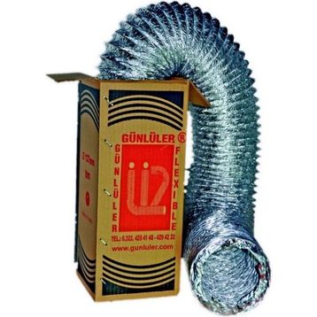 Günlüler 127 mm 10 m Uzayan Aspiratör Borusu